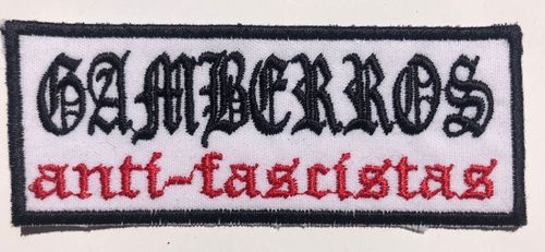 Parche bordado Gamberros Antifascistas