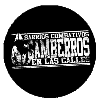 Chapa Gamberros Barrios combativos negra